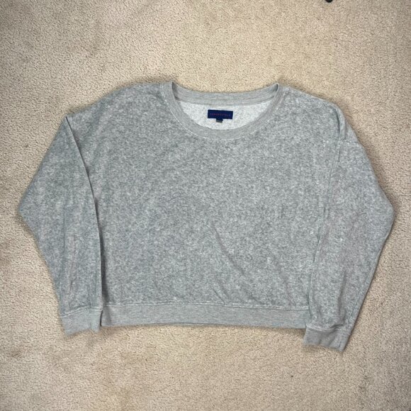 Aeropostale Gray Crewneck Pullover Sweatshirt Size L - Picture 1 of 5